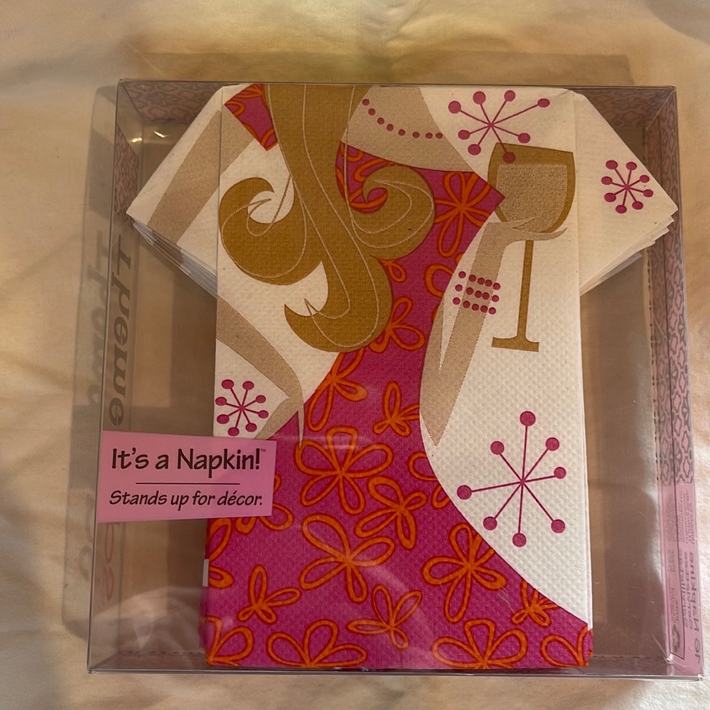 Party napkins Wine social